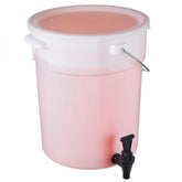Beverage Dispenser, 5 Gallon Drink Dispensers for Parties, Plastic Juice Dispenser with Spigot and Lid, Iced Tea Lemonade Juice Water Dispenser, for Restaurants, Hotels, Parties